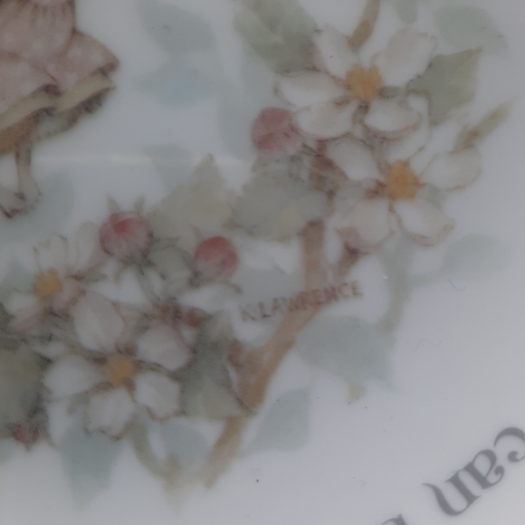 Lasting Memories Genuine Porcelain Vintage plate - Picture 2 of 3